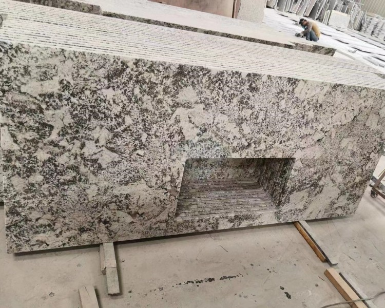 Natural Alaska White Marble Countertop Natural Alaska White Marble Countertop