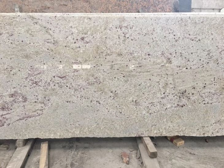 White St. Andreas Granite Slab