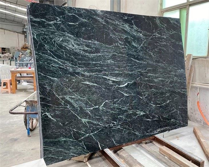 Snowflake Green Marble Slabs
