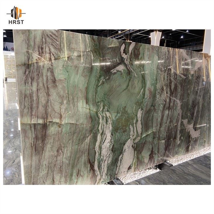 A pair of bookmatched slabs