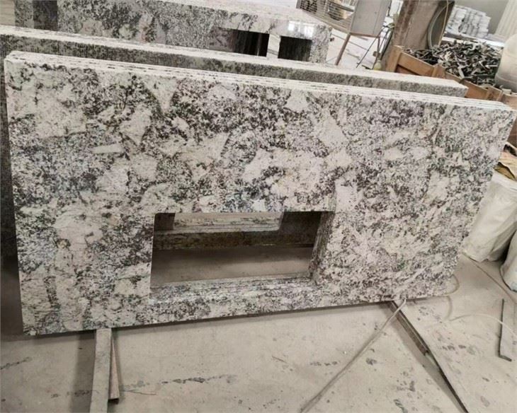 Natural Alaska White Granite Countertop Natural Alaska White Granite Countertop