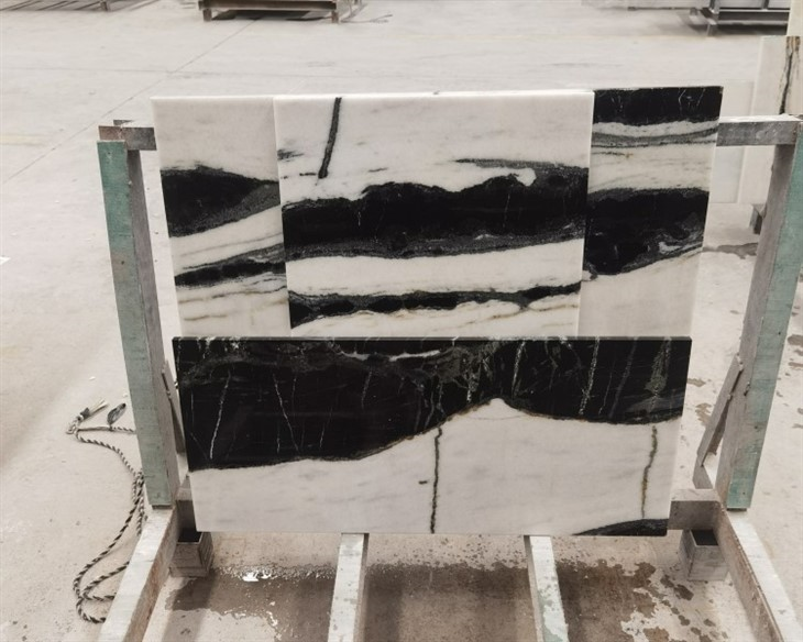 Panda White Marble Tile
