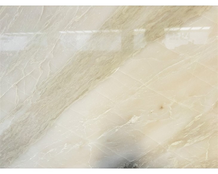 white onyx slab