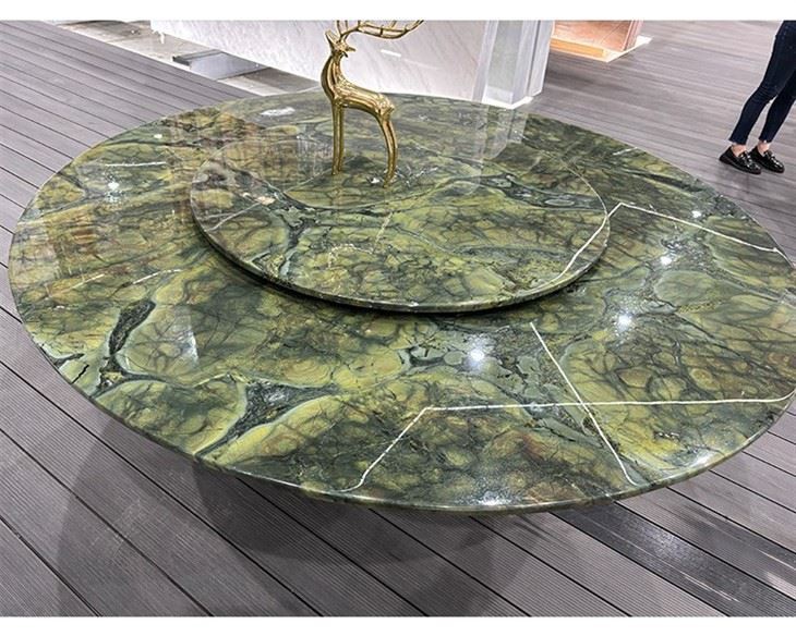 green round table